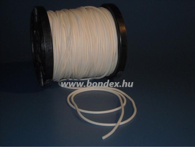 3 mm-es habosított szilikon zsinór